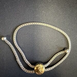 John Hardy Sterling and 18K Slider Bracelet